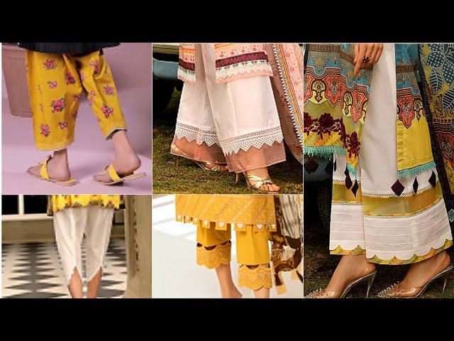 Trouser, Shalwar, Capri, Plazo Design 2021 || Design Collection For Bakra Eid 2021