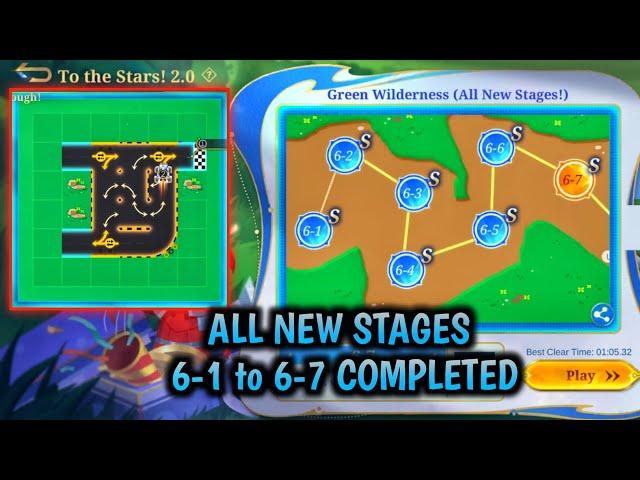 GREEN WILDERNESS EVENT LEVEL 6-1. 6-2, 6-3, 6-4, 6-5, 6-6, 6-7 ALL COMPLETED| MLBB || MOBILE LEGENDS