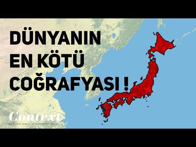 Dünyanın EN KÖTÜ Coğrafyasına Sahip Ülke: JAPONYA