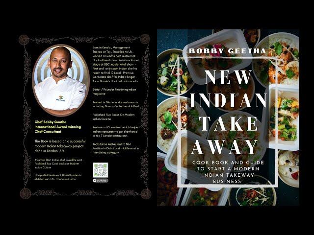 New Indian Take away Cook book and Guide by Chef Bobby geetha