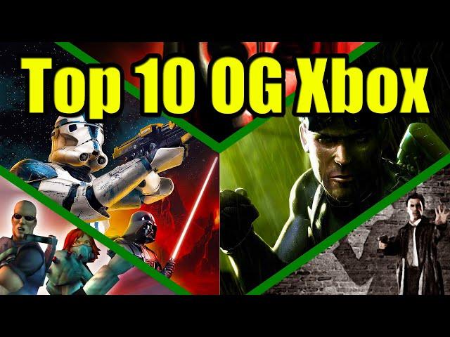 Top 10 Best Xbox Series X Original Xbox Games to Play