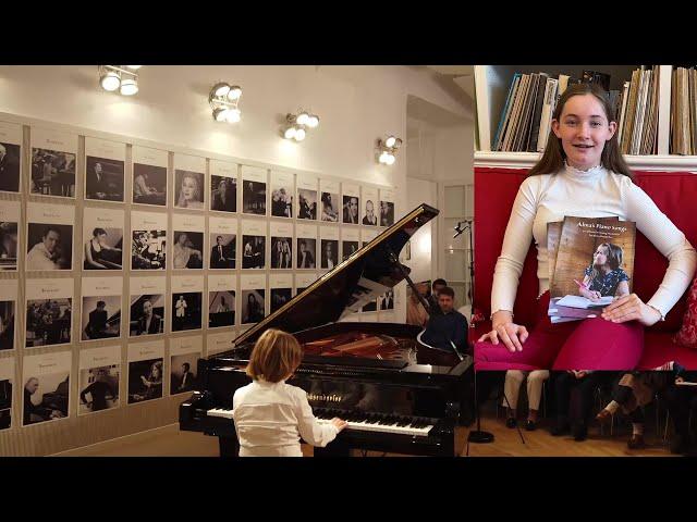 Alma's Piano Songs - competition announcement and recital
