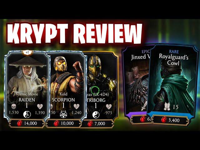 MK Mobile KRYPT REVIEW: EW... The STICKY Season:( #12