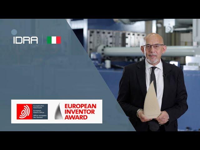 IDRA | Dioni Fiorenzo explains the importance of the #EuropeanInventorAward Industry sector @TheEPO