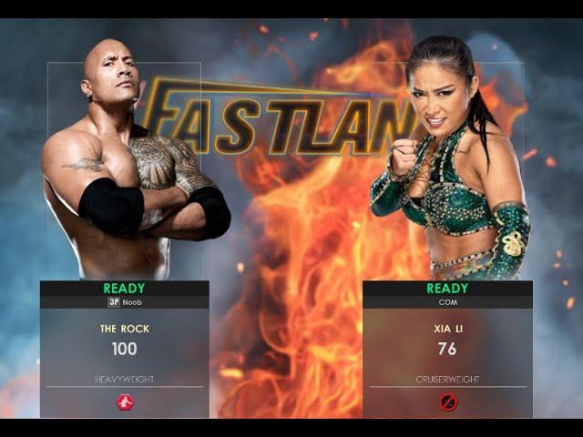 Live Stream - Super fight alexa bluss vs, the rock Part2 WWE 2K22