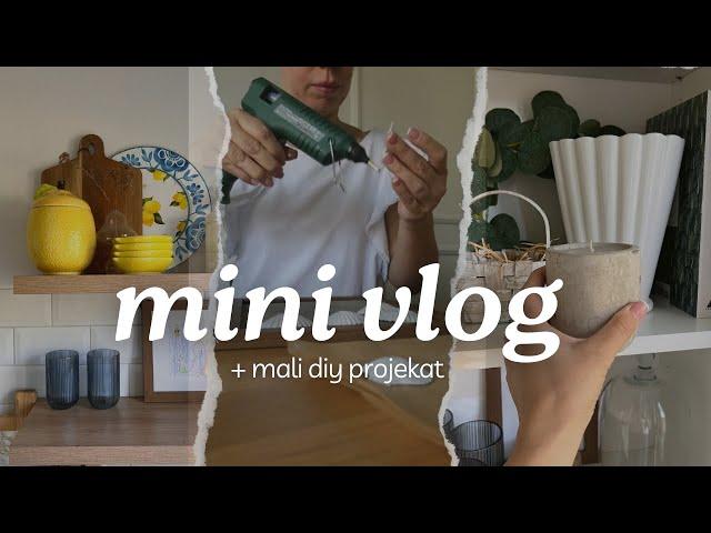 Mini VLOG - Ikea Billy vitrina - Mali letnji DIY projekat