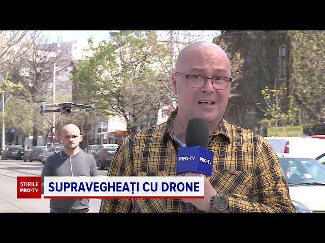 Clujul va monitoriza cu drone respectarea măsurilor impuse de autorități în starea de urgență