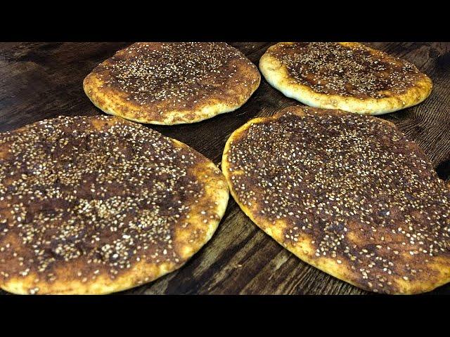 How to Make the Best Lebanese Manakish Flatbread | Zaatar Bread | Eats With Gasia