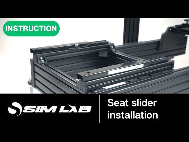 Seat slider installation
