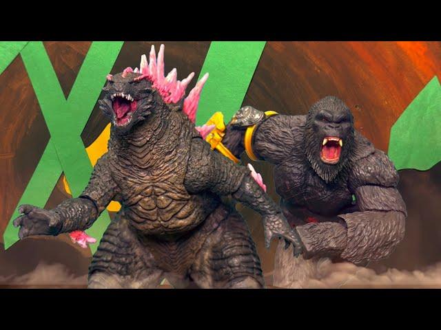 GODZILLA X KONG THE NEW EMPIRE (FULL CUT) stop motion