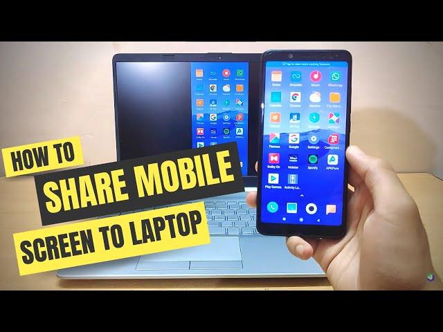 How to Mirror Phone to Windows 10 PC/laptop