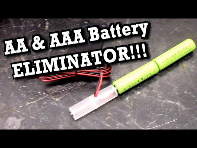 Quick Tip #32 Another Way to Eliminate AA or AAA Batteries!!!