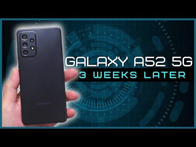 Samsung Galaxy A52 5G | 3 Weeks Later with Camera Discussion!