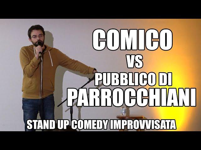 Rapone VS Parrocchiani - Stand up comedy improvvisata