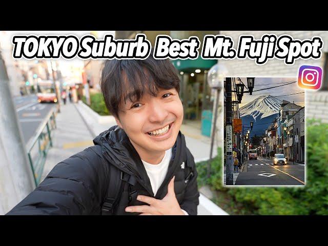 Visited Tokyo Suburb Best Mt.Fuji Spot on Instagram and I was so Disappointed. Ep.531