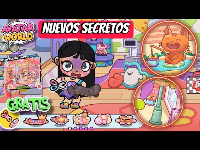 *PACK DE CUMPLEAÑOS PRINCESAS GRATIS* NUEVOS SUPER SECRETOS EN AVATAR WORLD karola20