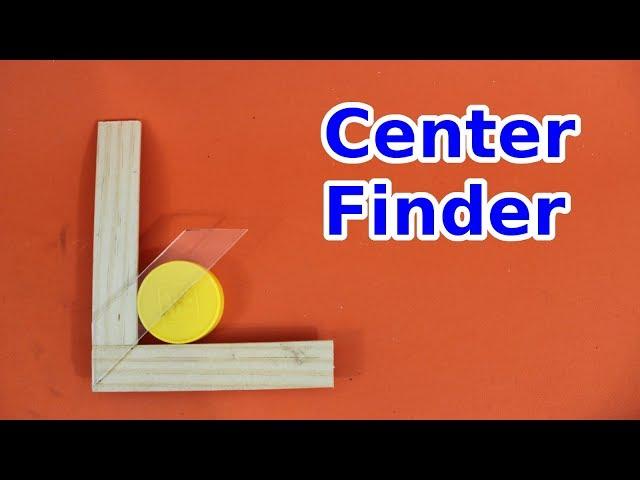 DIY Center Finder