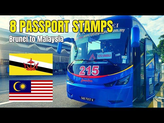 Land Border Crossing | Brunei to Malaysia (Kota Kinabalu)