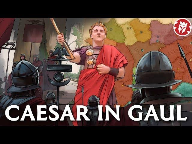 Caesar in Gaul - Roman History DOCUMENTARY