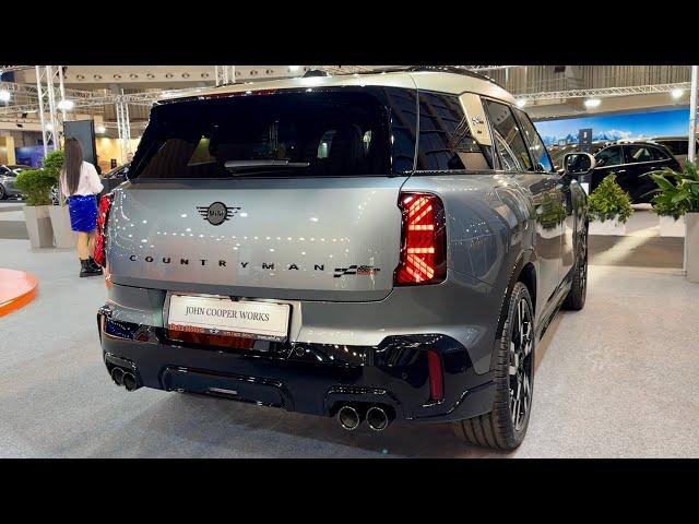 New MINI COUNTRYMAN JCW ALL4 2024 - beautiful SPORTY CROSSOVER (visual REVIEW)