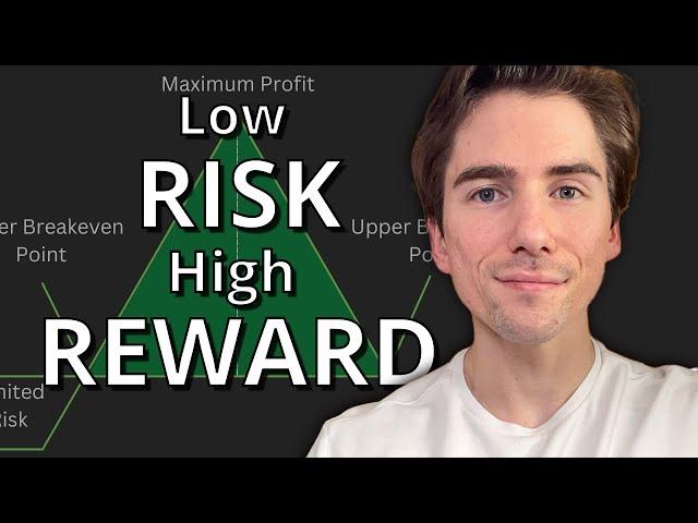 Best Options Strategy for LOW RISK & HIGH REWARD | Iron Butterfly Options Trading Tutorial