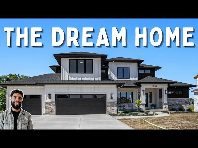 GORGEOUS Luxury House Tour Near Grand Rapids Michigan | New Construction Homes