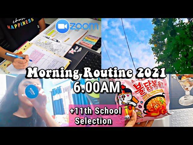 6.00AM Morning Routine 2021 |11th School Selection Reaction|Online Test *productive* (Anime Ver.)