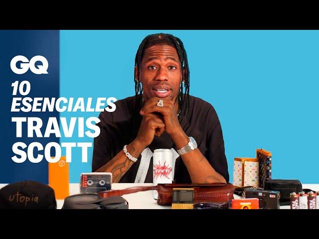 Travis Scott: 10 objetos sin los que no puede vivir | 10 Esenciales | GQ España