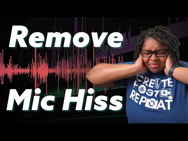 How to Remove the Background Noise in Your Videos FOR FREE!