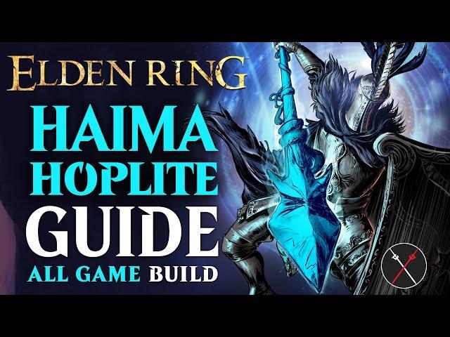 Elden Ring Spear & Shield Build - How to Build a Haima Hoplite Guide (All Game Build)