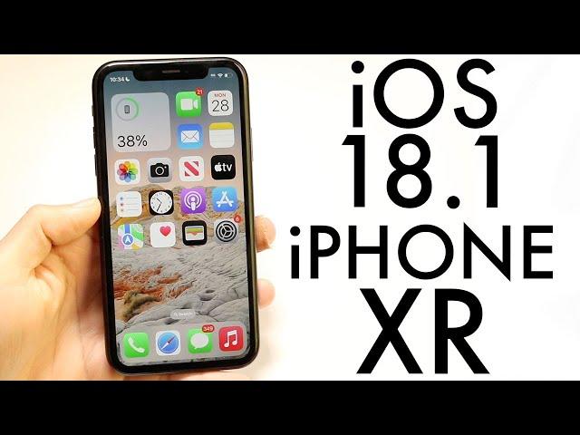 iOS 18.1 On iPhone XR! (Review)