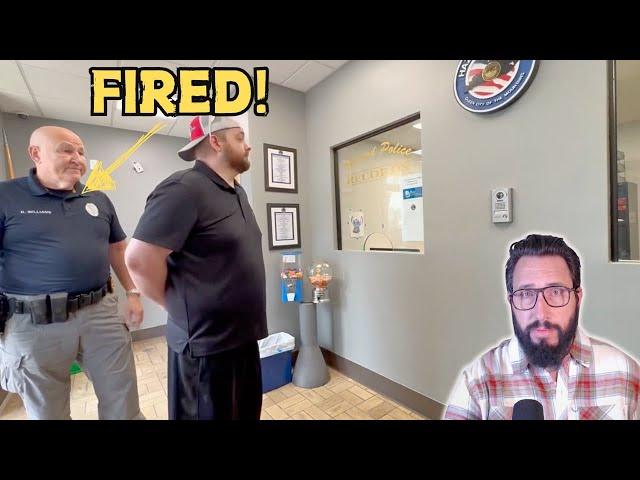 YouTube Video Gets Police Chief FIRED in 12 Days