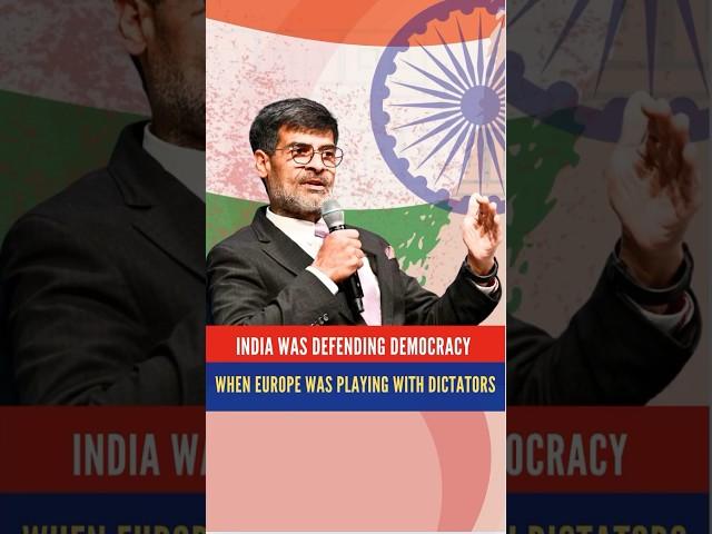 India stood firm for democracy while Europe dallied with dictators | #europe #india #democracy