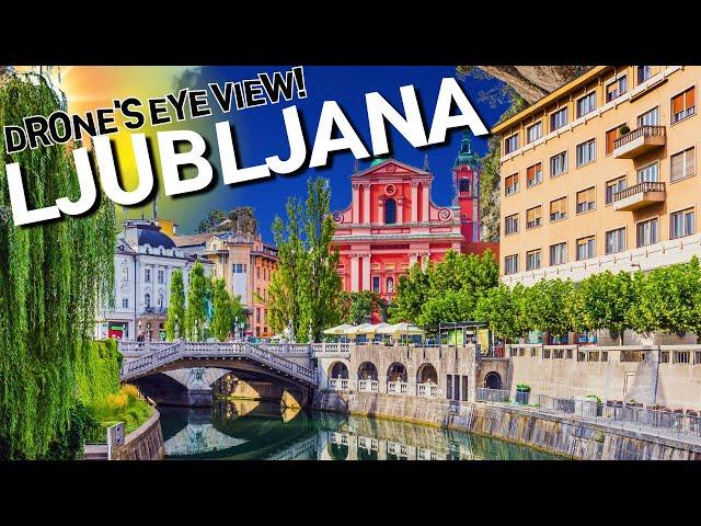 Ljubljana, Slovenia ,Highlights of Slovenia from Above  4K  DJI Mini 2