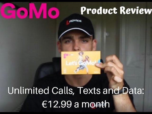 Ladvice.ie GoMo Review! All Calls, Texts and Data €12.99/Month!