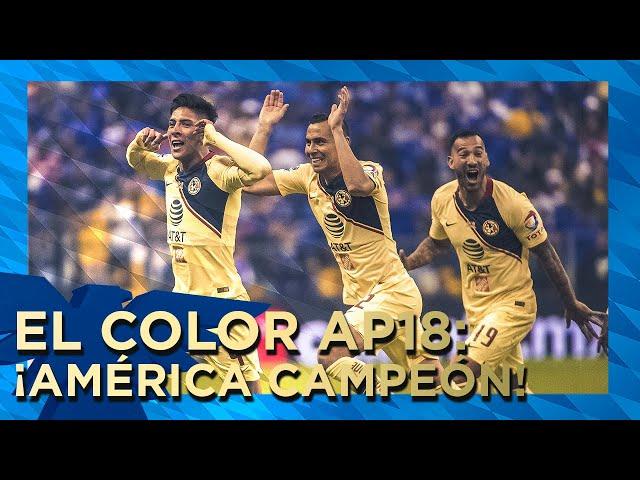 COLOR América Campeón Apertura 2018