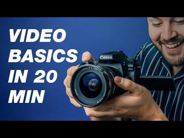 How to Use a Video Camera for Beginners (ISO, Aperture, Shutter Speed)