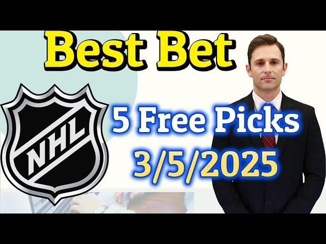  5 AI Sports Bets That WILL Cash Tonight!  NHL Picks & Predictions 