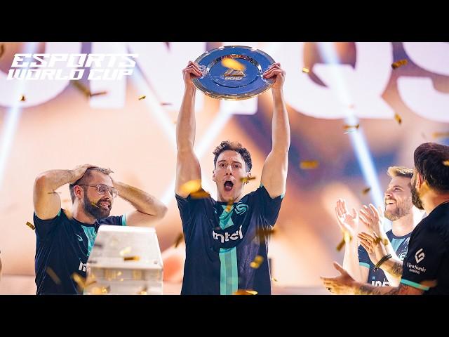 We are the Esports World Cup Champions of PUBG!