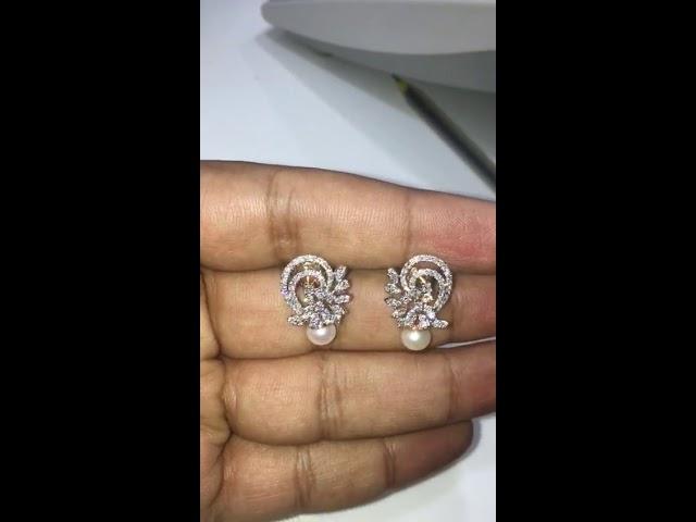 #diamond #bride #jewellery #finejewelry #naturaldiamonds #earrings #E0570 #Sheetal Diamonds