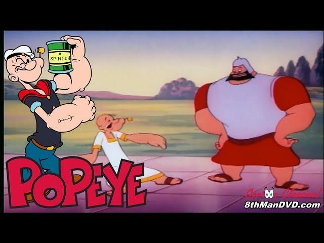 POPEYE THE SAILOR MAN: Greek Mirthology (1954) (Remastered) (HD 1080p) | Jackson Beck, Jack Mercer