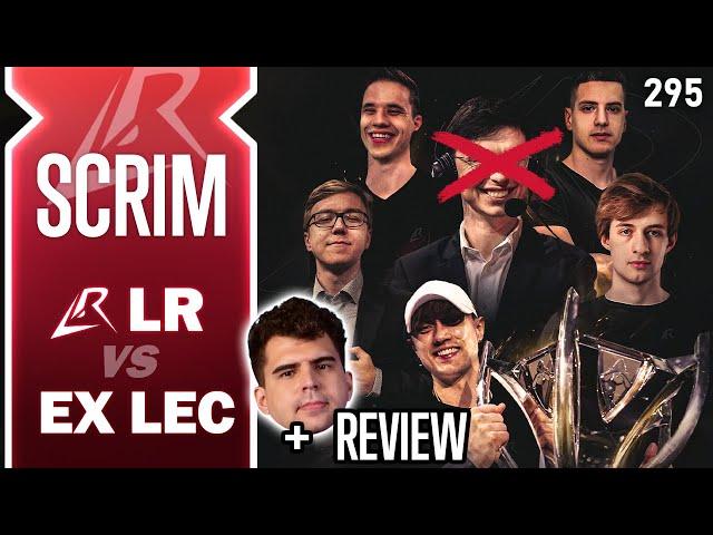 LOS RATONES SCRIM FT. REKKLES VS EX LEC PROS!  COACH BWIPO  | Nemesis