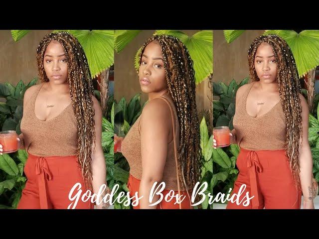 How To: Goddess Box Braids | SharronRenee'