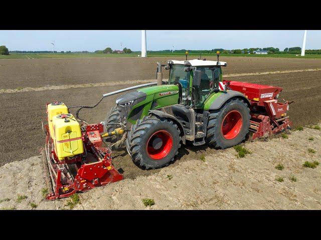 Potatoplanting with big beast | Fendt 942 & Grimme GL 420 Exacta