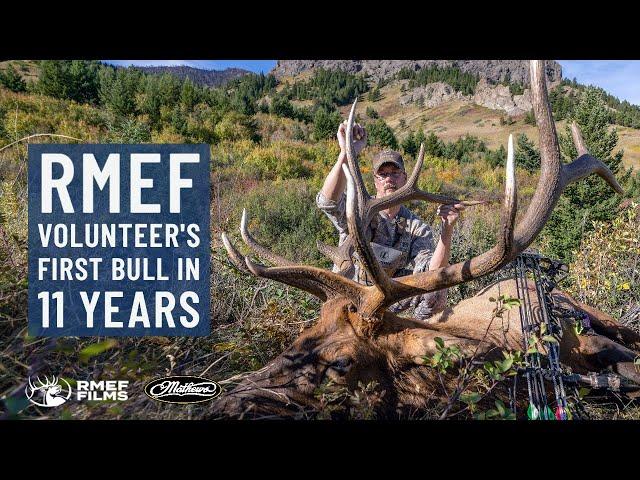 RMEF Volunteer's First Bull in 11 YEARS!