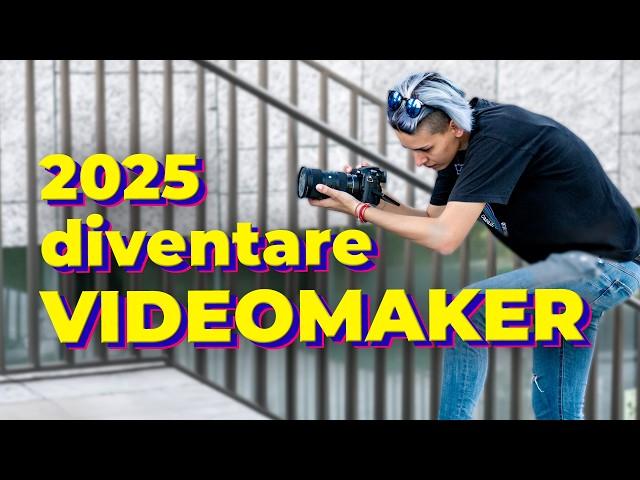 COME DIVENTARE VIDEOMAKER e CONTENT CREATOR nel 2025