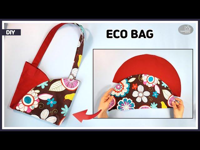 Easy and simple eco bag making without interfacing