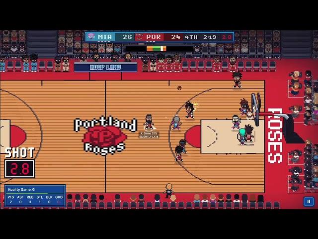 Hoop Land Career Mode Gameplay Teaser (Work in Progress)