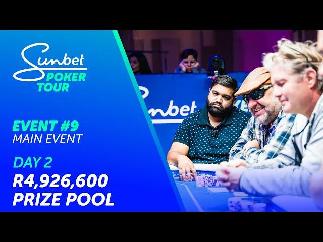 SunBet Poker Tour Time Square - Main Event Day 2 - R4,926,600 Prize Pool