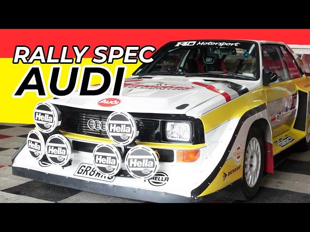  Blast From The Past! Steve Cox's Audi Quattro Tribute | HALTECH HEROES